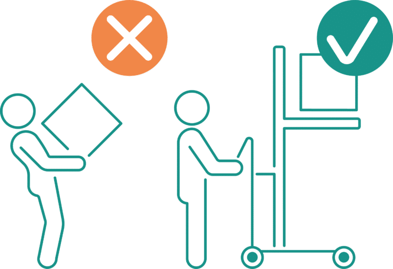 mini-gerbeur ergonomique en ligne